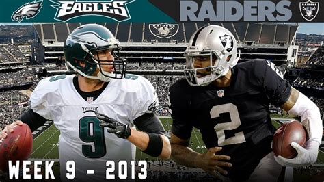 eagles vs raiders 2013